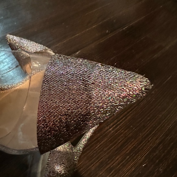 Gianvito Rossi plexi glitter pumps in very good condition! Worn 4 times maximum - Picture 5 of 10